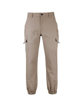 Multi Pocket Stretch Canvas Jogger