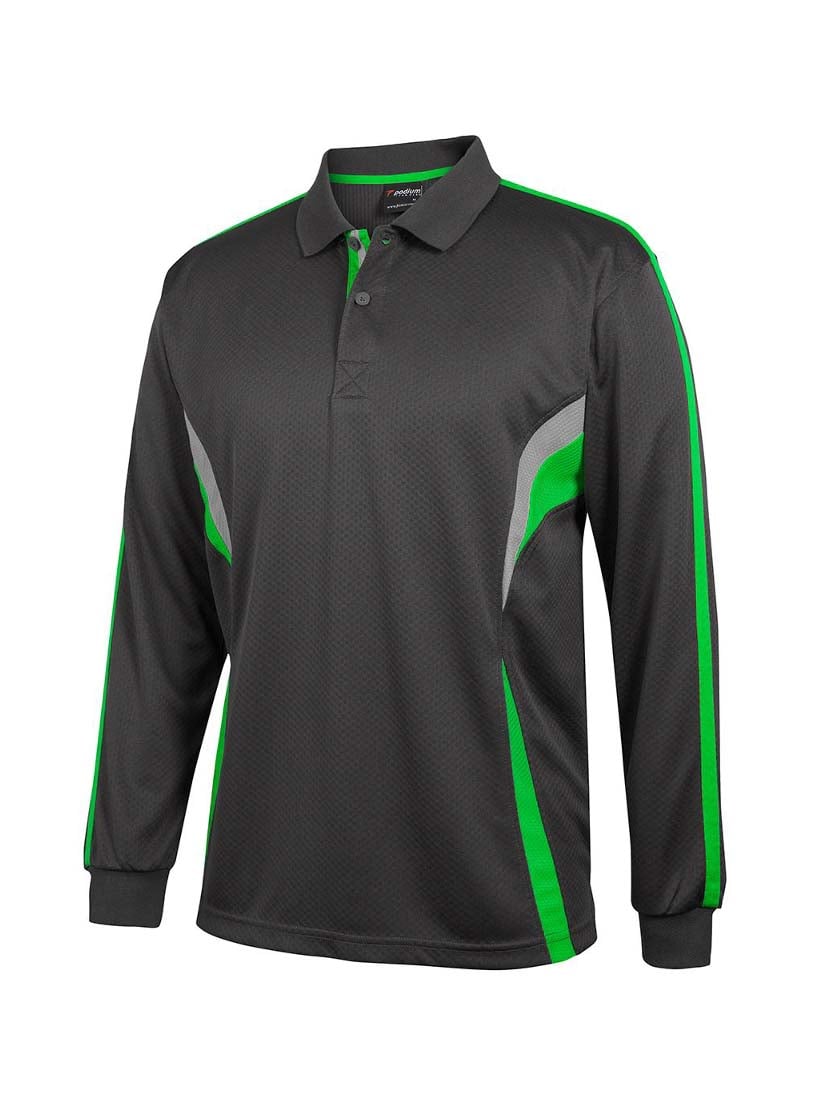 Podium Long Sleeve Cool Polo