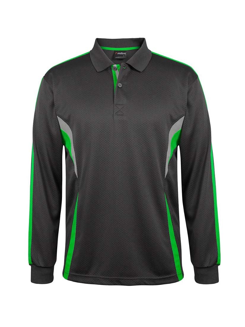 Podium Long Sleeve Cool Polo