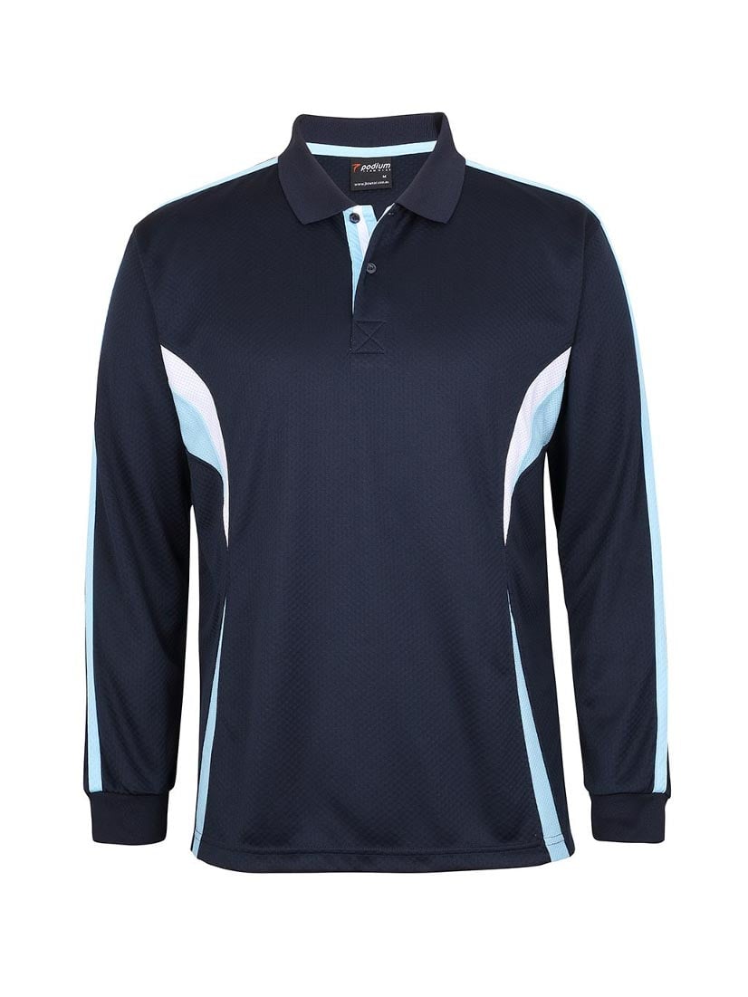 Podium Long Sleeve Cool Polo