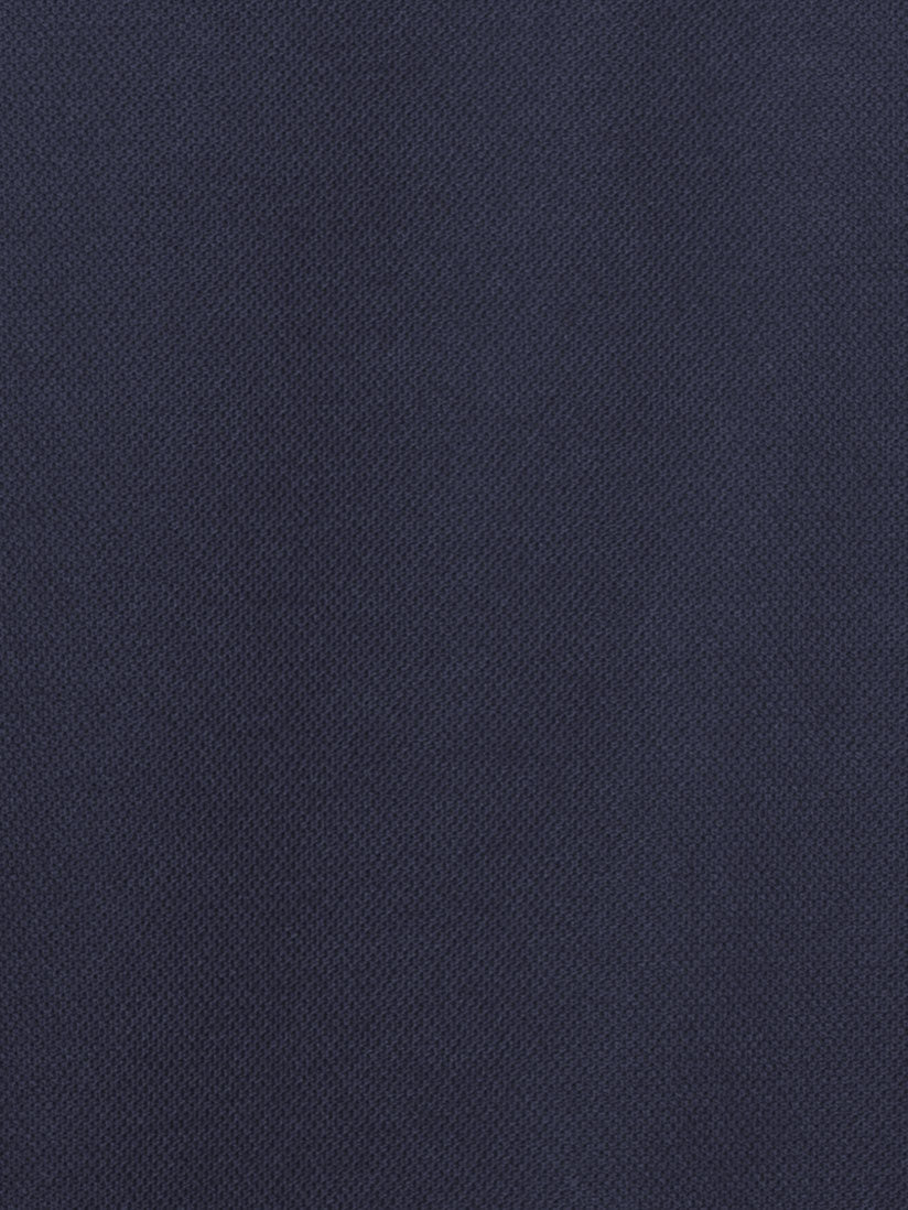 JB's Wear - Ladies' navy blue polo shirt with a textured fabric.