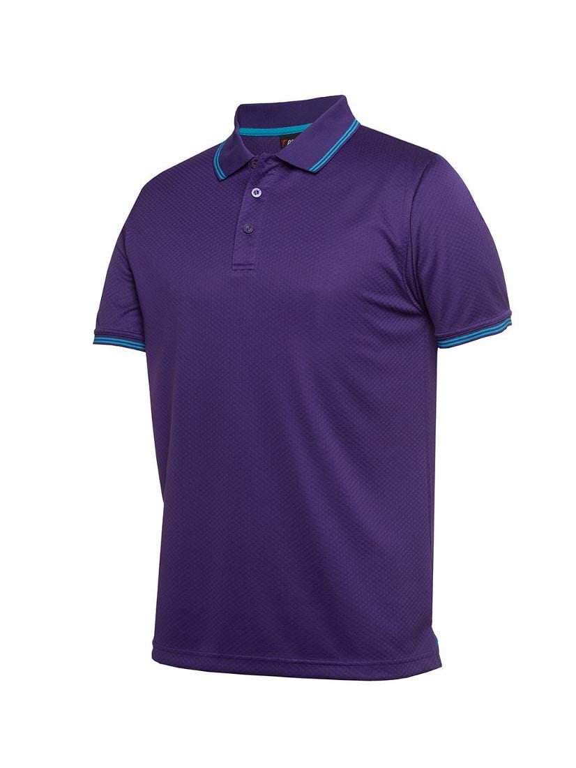 Podium Jacquard Contrast Polo