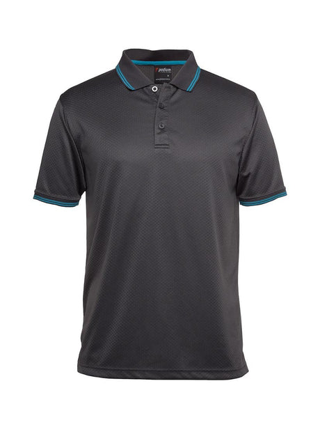 Podium Jacquard Contrast Polo