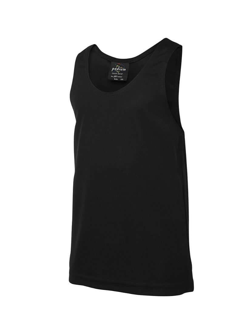 Kids Podium Poly Singlet