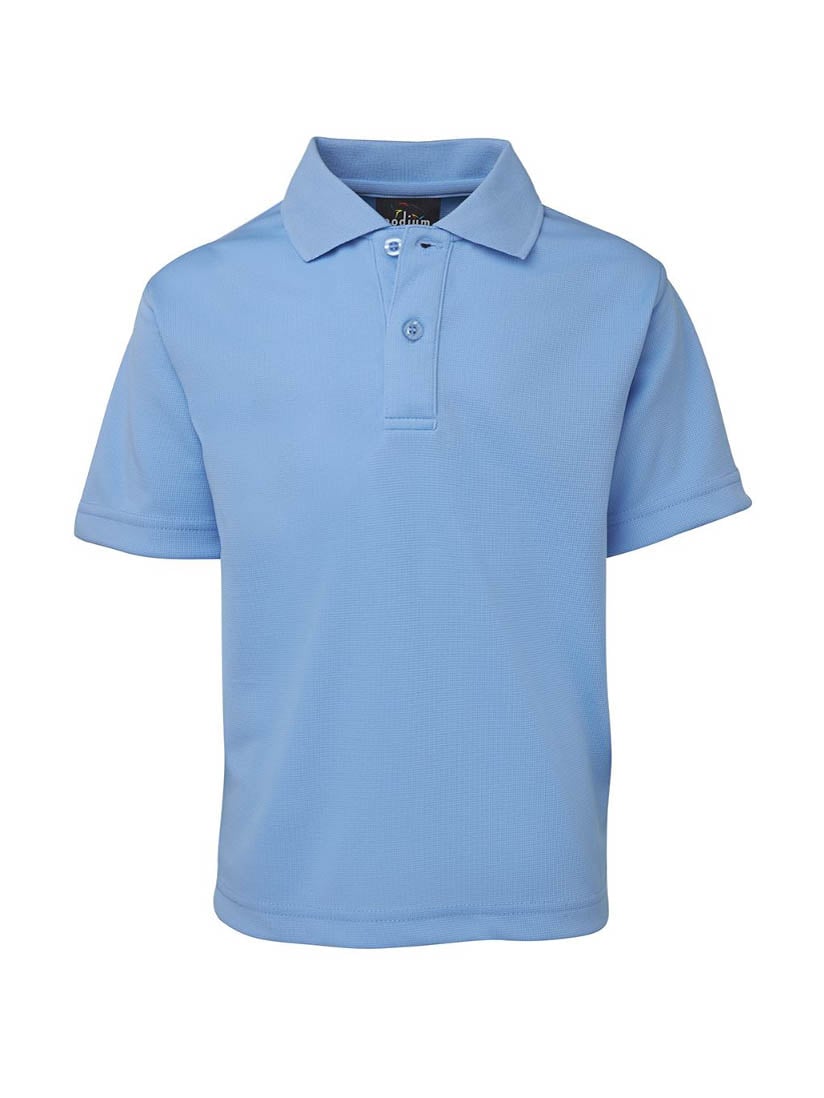 Kids Short Sleeve Poly Polo