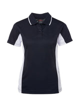 Ladies Contrast Polo