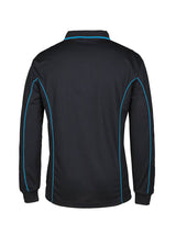 Podium Long Sleeve Piping Polo