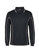 Podium Long Sleeve Piping Polo