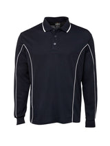 Podium Long Sleeve Piping Polo