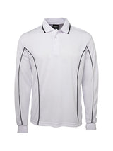 Podium Long Sleeve Piping Polo