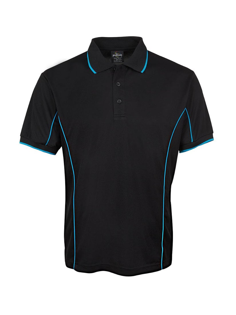 Podium Short Sleeve Piping Polo