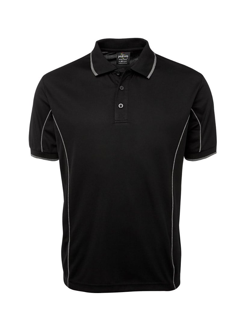 Podium Short Sleeve Piping Polo