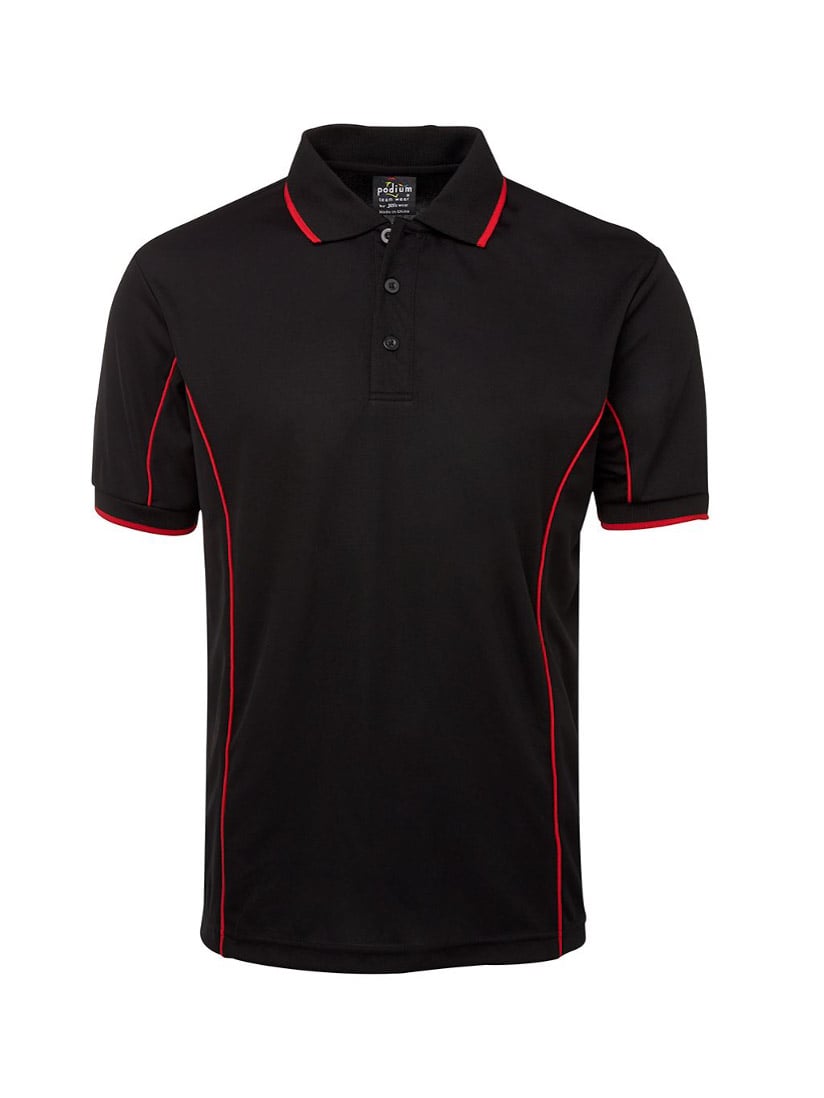 Podium Short Sleeve Piping Polo