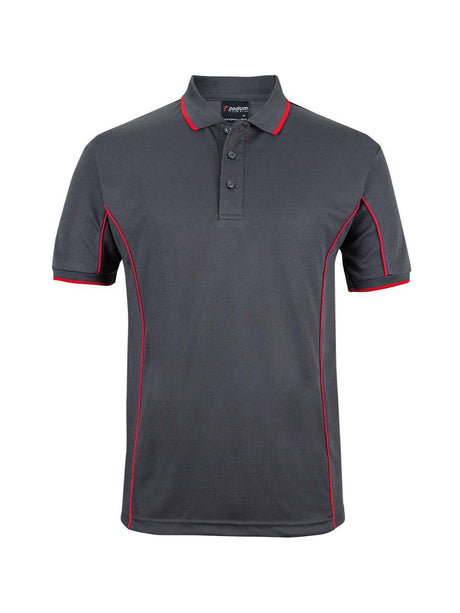 Podium Short Sleeve Piping Polo