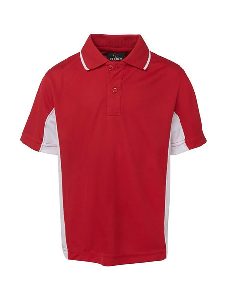 Kids Podium Contrast Polo