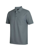 Podium Waffle Pocket Polo