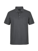 Podium Waffle Pocket Polo