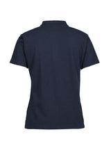 JB's Wear - Dark navy blue short-sleeved polo shirt for women.