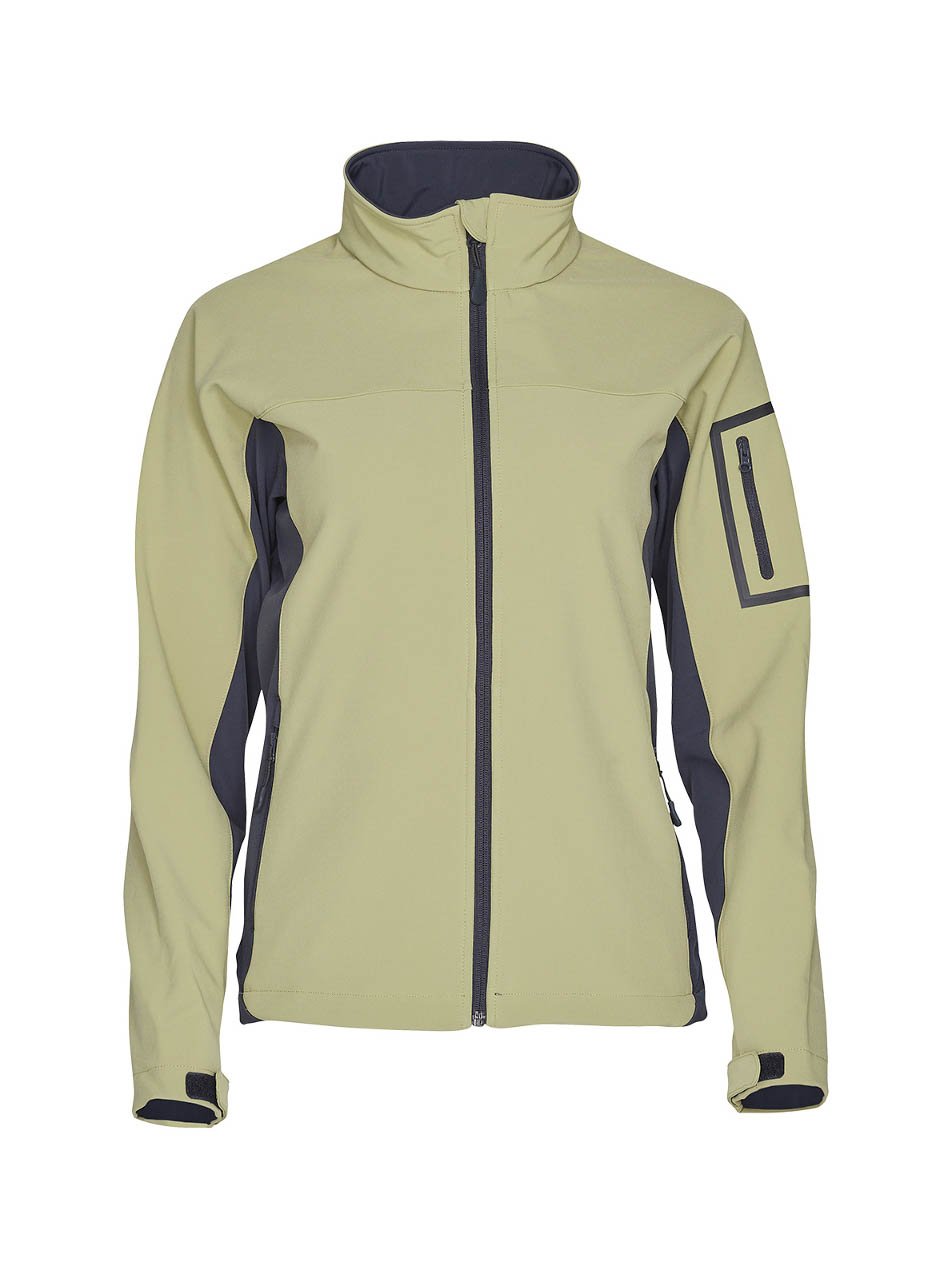 Ladies Softshell Contrast Jacket