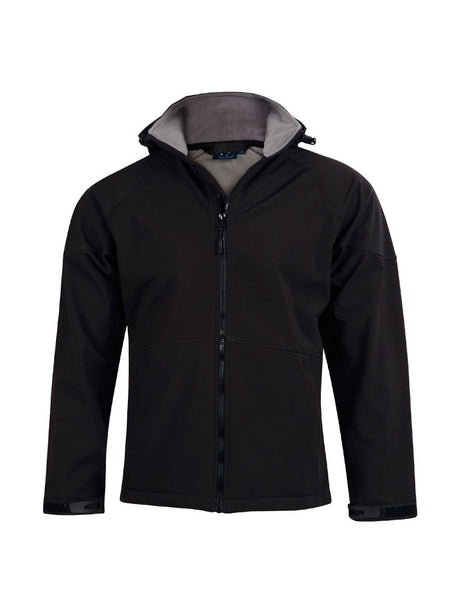 Mens Softshell Hooded Jacket