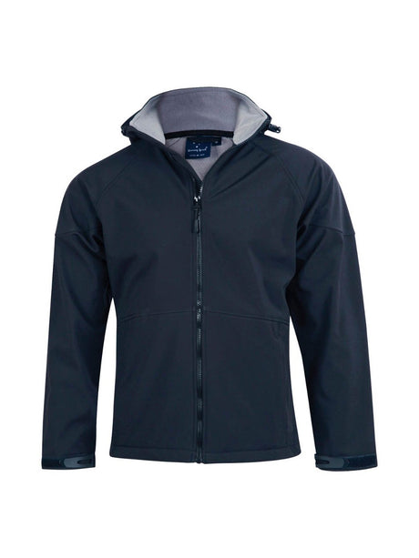 Mens Softshell Hooded Jacket