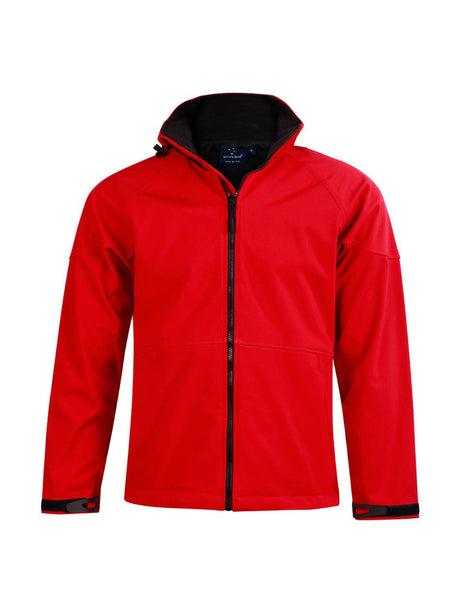 Mens Softshell Hooded Jacket