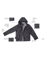 Ladies Versatile Nylon Jacket with Hood