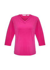 Ladies Lana 3/4 Sleeve Top