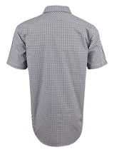 Mens Check Short Sleeve Shirt