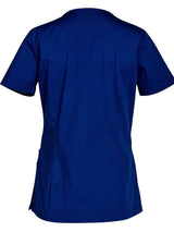 Ladies Solid Colour Short Sleeve Scrub Top