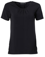 Ladies Julia Short Sleeve Knit Top