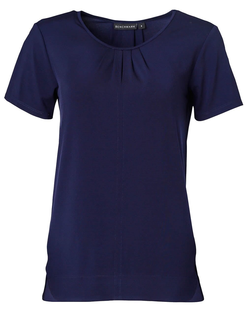 Ladies Julia Short Sleeve Knit Top