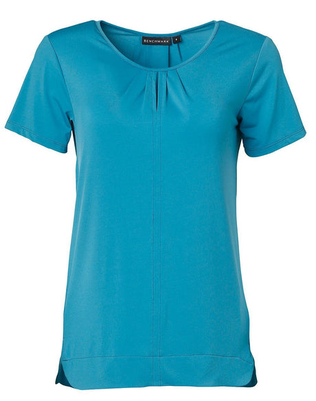 Ladies Julia Short Sleeve Knit Top