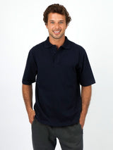 Mens 100% Cotton Jersey Polo