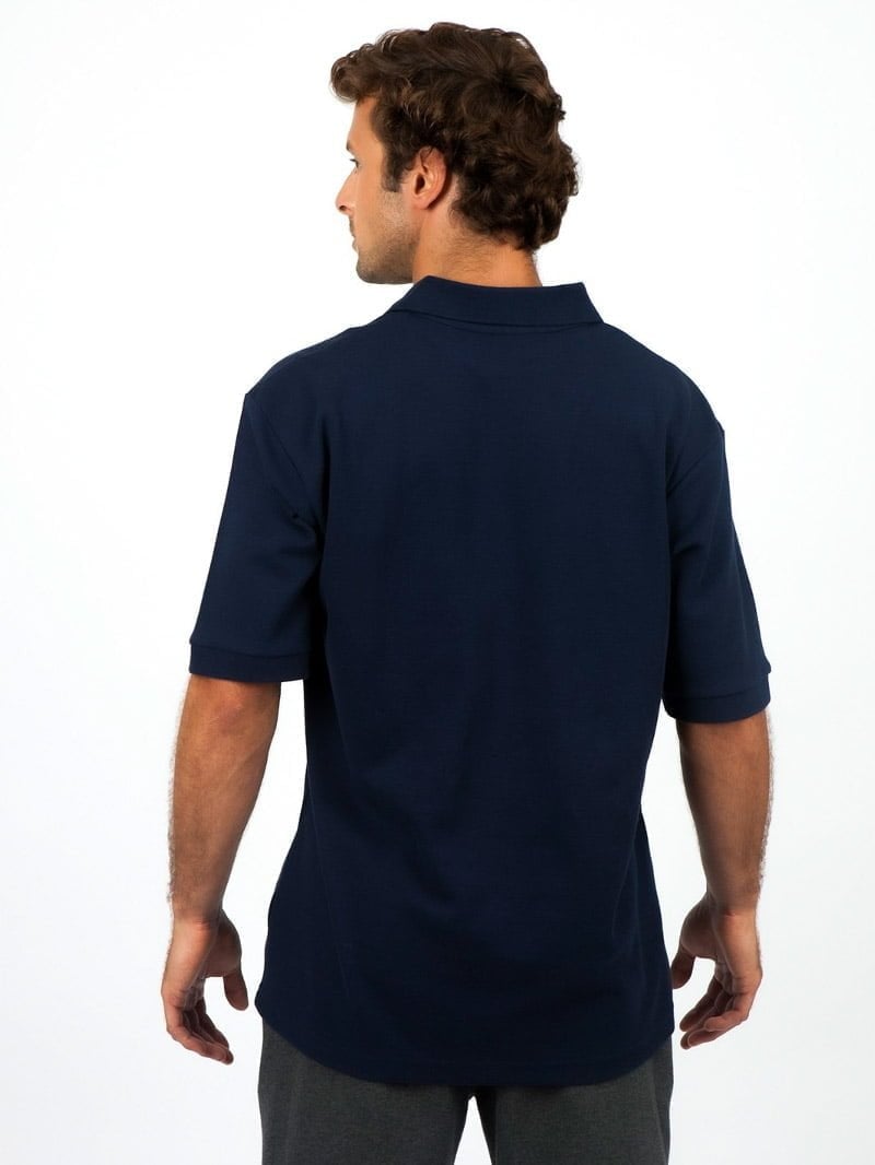 Mens 100% Cotton Jersey Polo