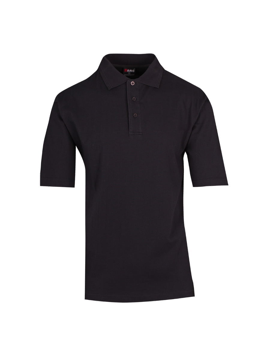 Mens 100% Cotton Jersey Polo