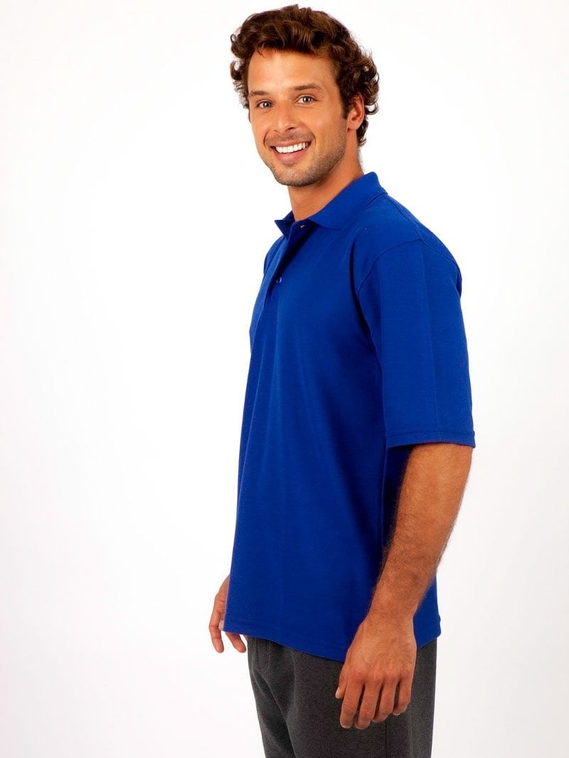 Mens Regular Pique Knit Polo