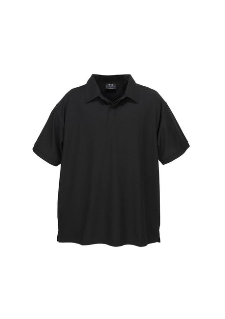 Mens Micro Waffle Polo