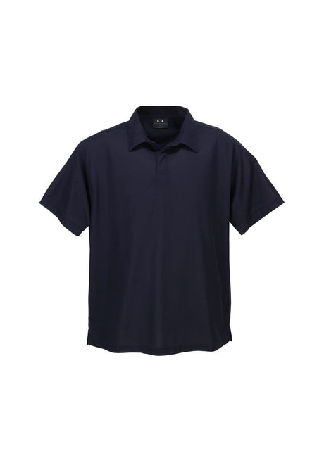 Mens Micro Waffle Polo