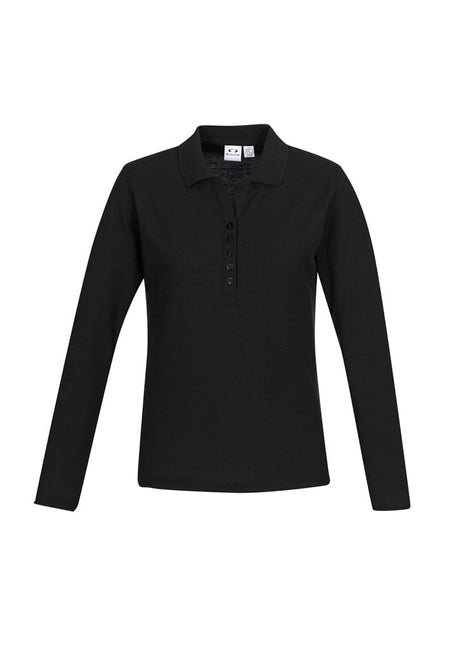 Ladies Crew Long Sleeve Polo