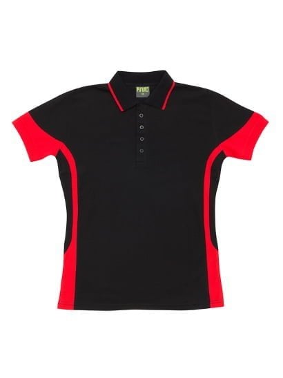 Mens Contrast Polo