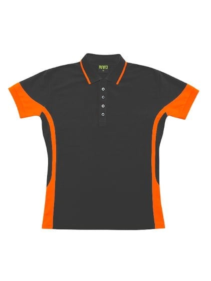 Ladies Contrast Polo