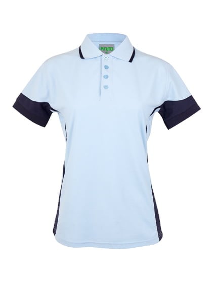 Ladies Contrast Polo