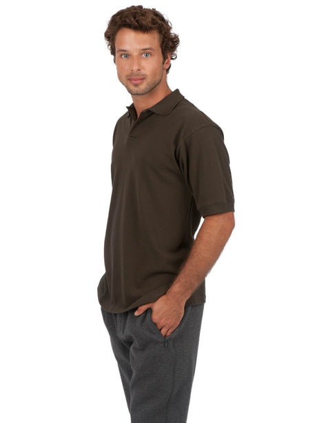 Mens Cotton Pigment Dyed Polo