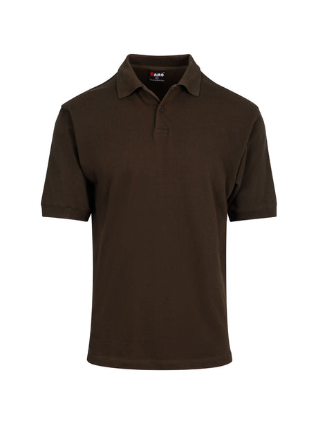 Mens Cotton Pigment Dyed Polo