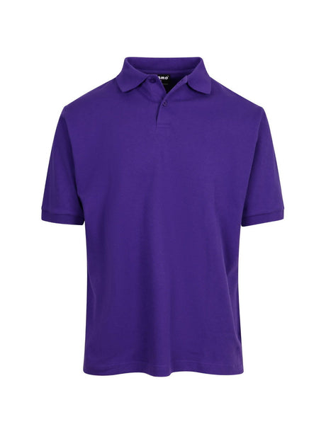 Mens 100% Cotton Pique Knit Polo