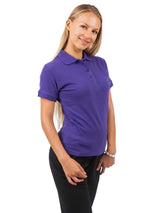 Ladies 100% Cotton Pique Knit Polo