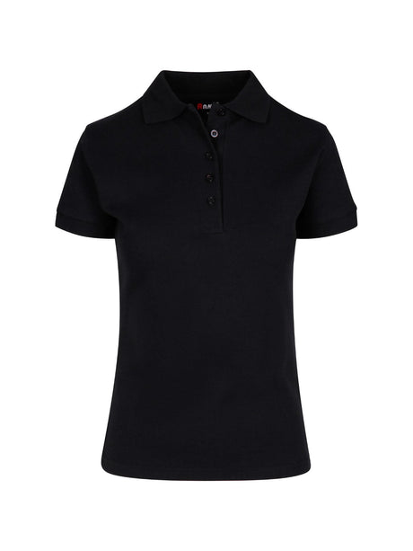 Ladies 100% Cotton Pique Knit Polo