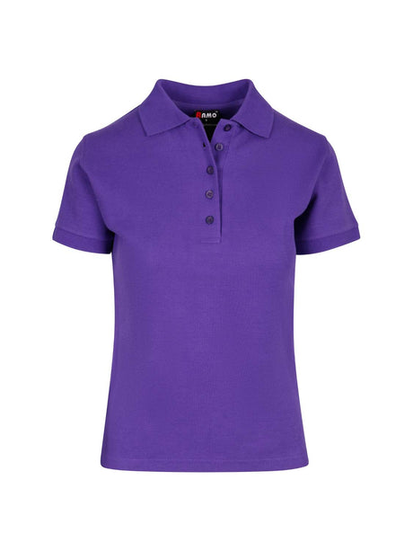 Ladies 100% Cotton Pique Knit Polo