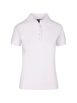 Ladies 100% Cotton Pique Knit Polo